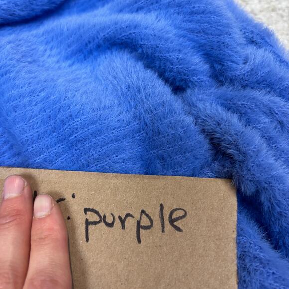 Free People One Mohair Style Top Shawl Collar Women's Large - Picture 10 of 11